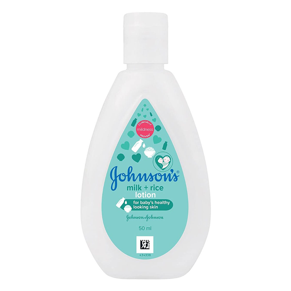 Buy Johnson's Baby Milk + Rice Lotion, 50 ml Online