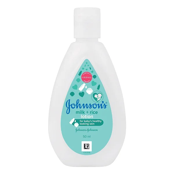 Johnson's Baby Milk + Rice Lotion, 50 ml, Pack of 1