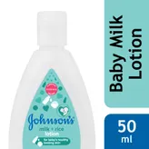 Johnson's Baby Milk + Rice Lotion, 50 ml, Pack of 1