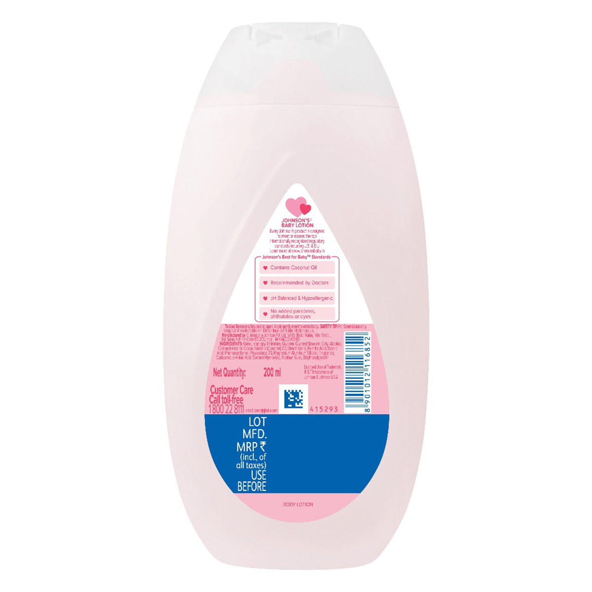 Johnson's Baby Lotion, 200 ml, Pack of 1 Johnson's Baby Lotion, 200 ml, Pack of 1