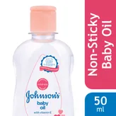 Johnson's Baby Oil, 50 ml, Pack of 1