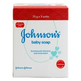 Johnson's Baby Soap, 225 gm (3 x 75 gm), Pack of 1