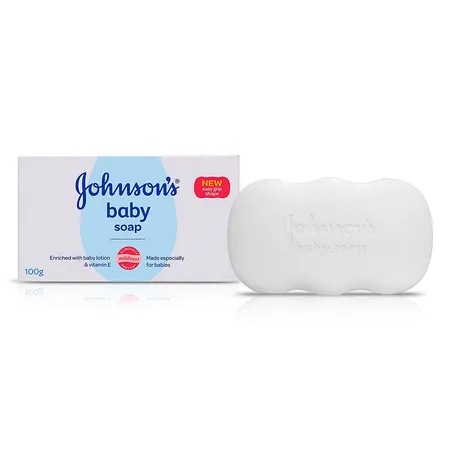 Johnson's Baby Soap, 100 gm (Buy 3, Get 1 Free)