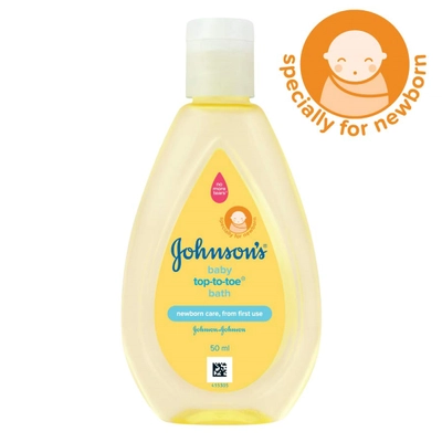 Johnson's Baby Top to Toe Bath Wash, 50 ml, Pack of 1