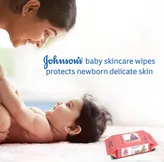 Johnson's Baby Skincare Wipes, 72 Count, Pack of 1