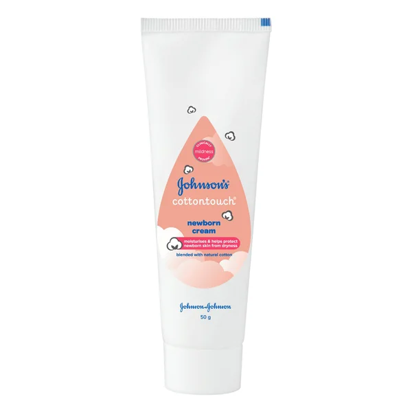 Johnson's Cottontouch New Born Cream, 50 gm, Pack of 1