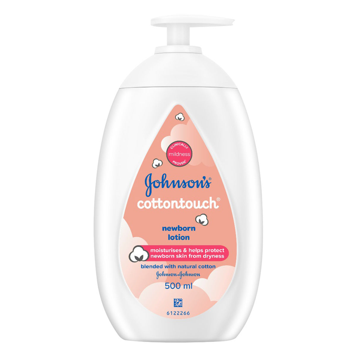 Buy Johnson's Cottontouch New Born Lotion, 500 ml Online