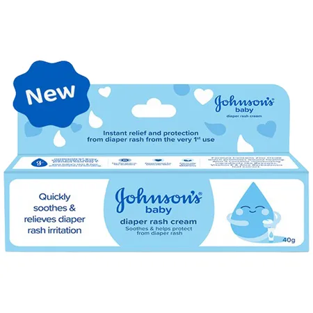 Johnsons Baby Diaper Rash Cream, 40 gm