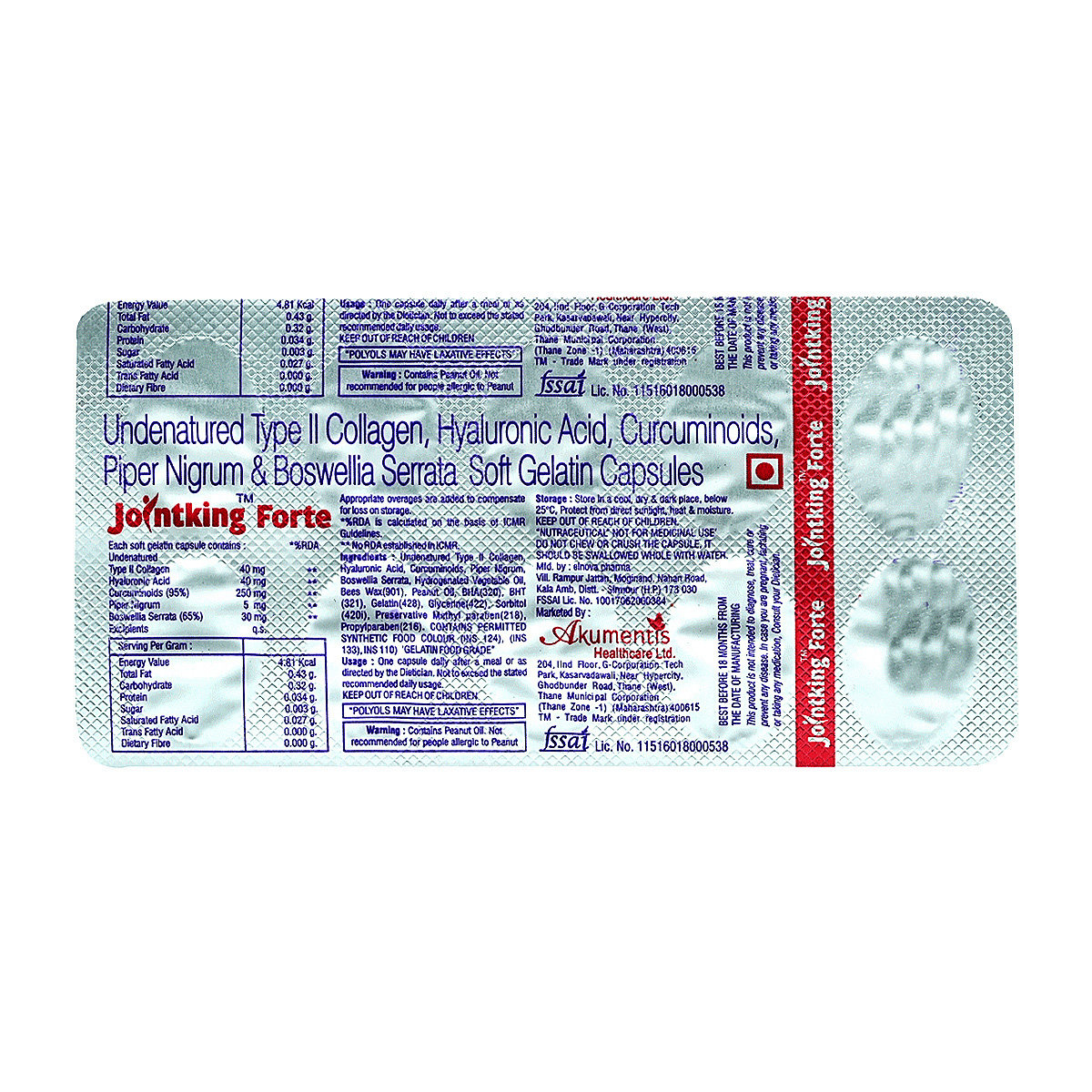 Jointking Forte Capsule 10's, Pack of 10 Jointking Forte Capsule 10's, Pack of 10