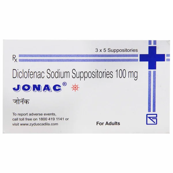 Jonac Suppositories 5's