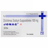 Jonac Suppositories 5's, Pack of 5 SUPPOSITORYS
