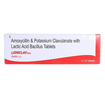 Jonclav 625 mg Tablet 10's
