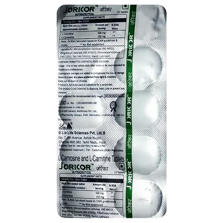 Joricor Tablet 10's