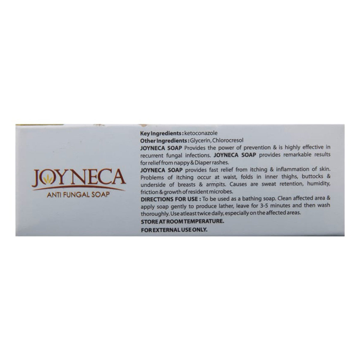 Joyneca Antifungal Soap 75 gm | Ketoconazole | Relievs Itching & Inflammation | Effective For Fungal Infection, Pack of 1 Joyneca Antifungal Soap 75 gm | Ketoconazole | Relievs Itching & Inflammation | Effective For Fungal Infection, Pack of 1