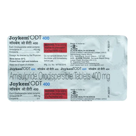 Joykem ODT 400 mg Tablet 10's