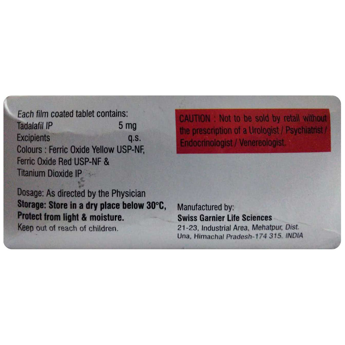 Joysquare-5 Tablet 10's, Pack of 10 TabletS Joysquare-5 Tablet 10's, Pack of 10 TabletS