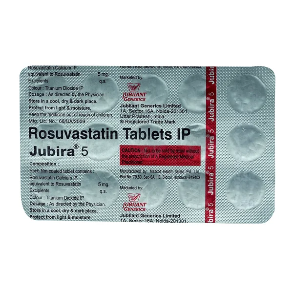 Jubira 5 mg Tablet 15's