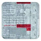 Jubiglim Trio 1 Tablet 15's, Pack of 15 TABLETS