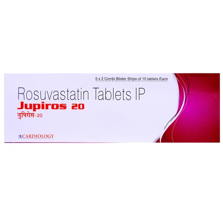 Jupiros 20 Tablet 15's