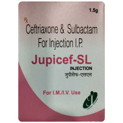 Jupicef-SL Injection 1's, Pack of 1 INJECTION