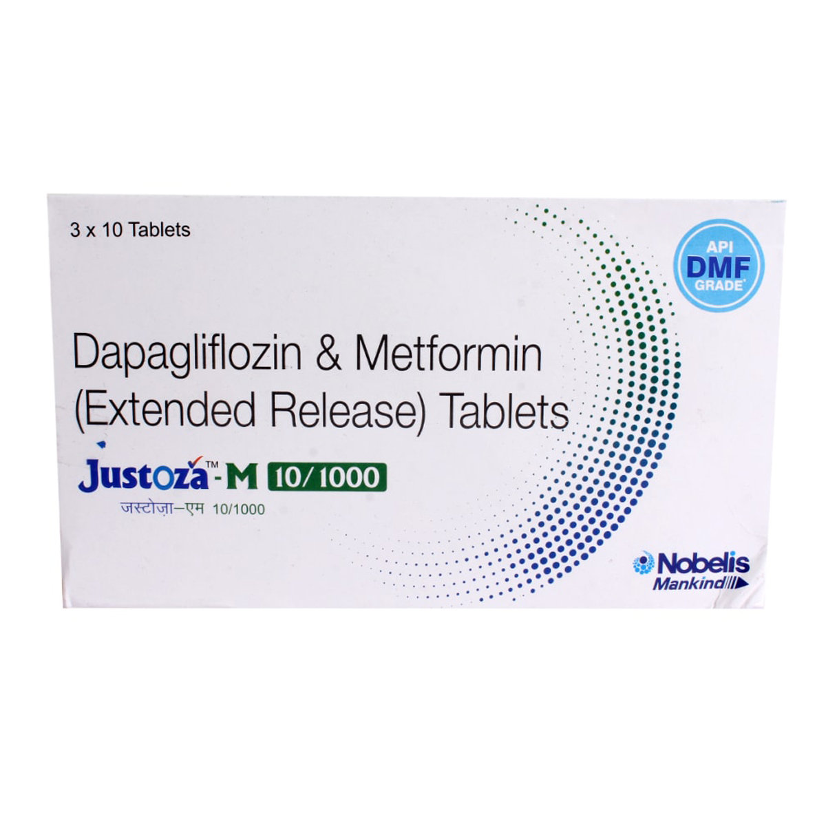 Justoza-M 10/1000 Tablet 10's, Pack of 10 TABLETS Justoza-M 10/1000 Tablet 10's, Pack of 10 TABLETS