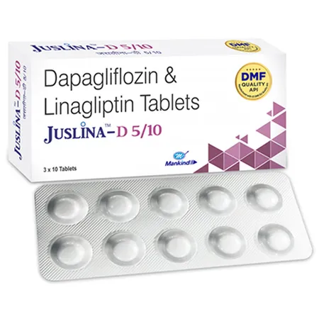 Juslina-D 5/10 Tablet 10's