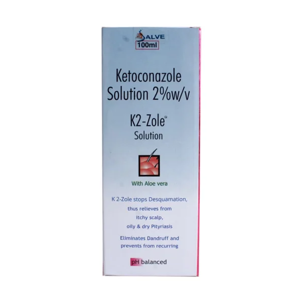 K2 Zole Solution 100 ml