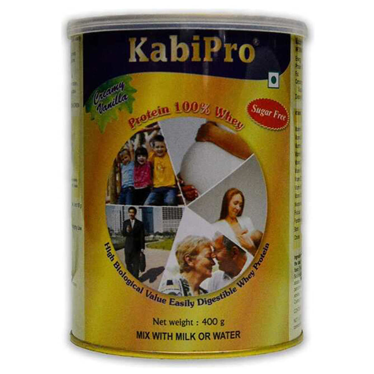 Kabipro Protein 100% Whey Vanilla Flavour Powder, 400 gm, Pack of 1 Kabipro Protein 100% Whey Vanilla Flavour Powder, 400 gm, Pack of 1