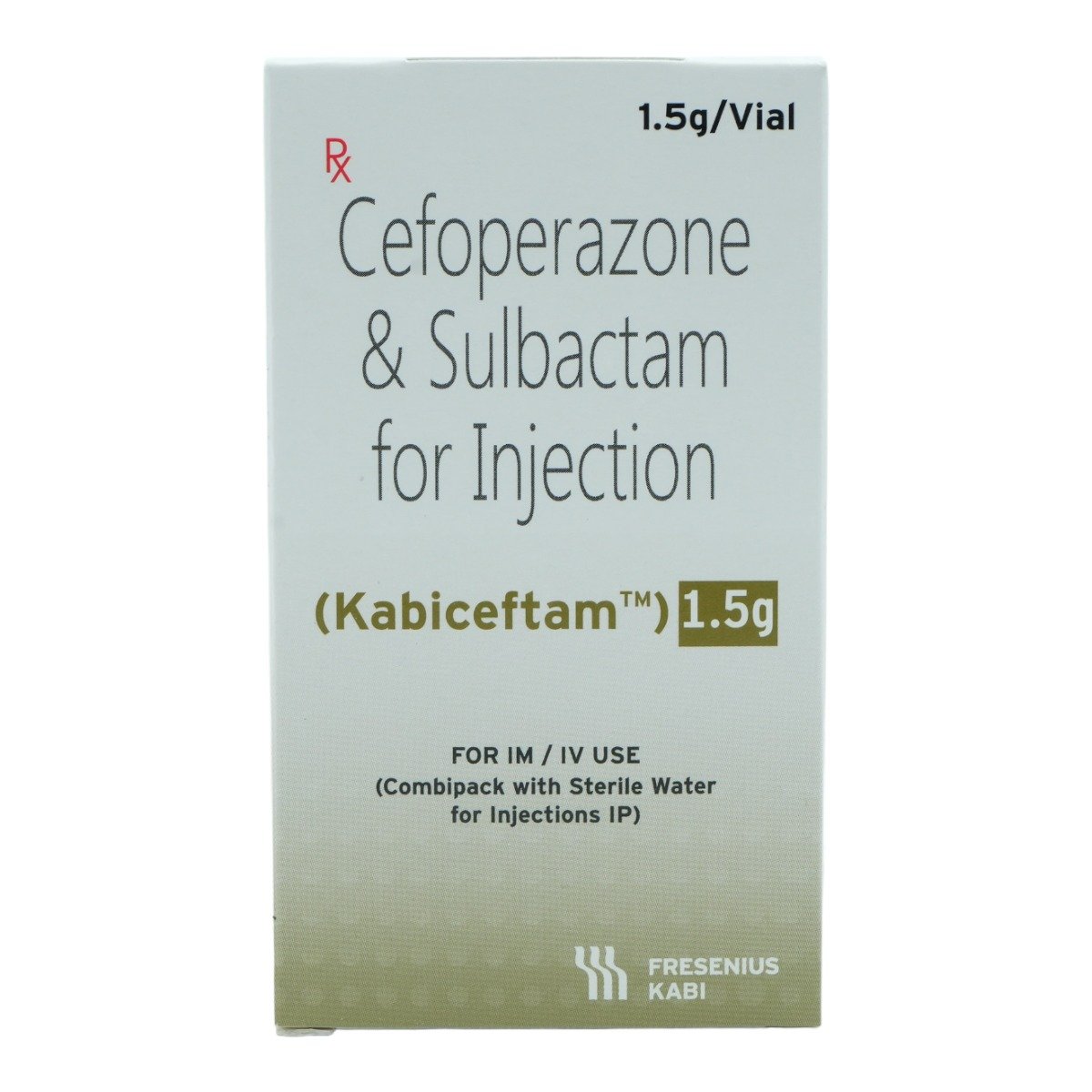 Kabiceftam 1.5Gm Inj, Pack of 1 Kabiceftam 1.5Gm Inj, Pack of 1
