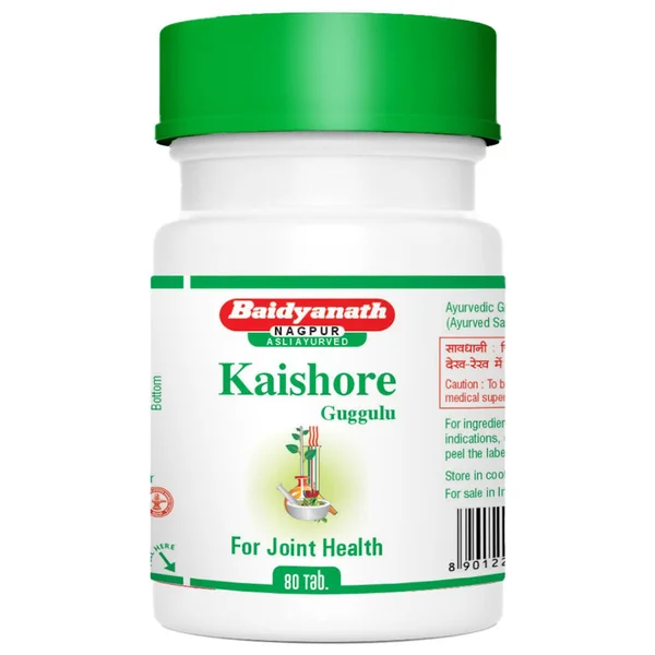 Kaishore Guggul 80 Tablets, Pack of 1