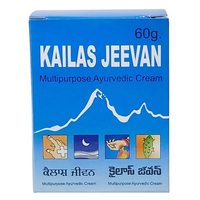 Kailas Jeevan Multipurpose Ayurvedic Cream, 60 gm, Pack of 1