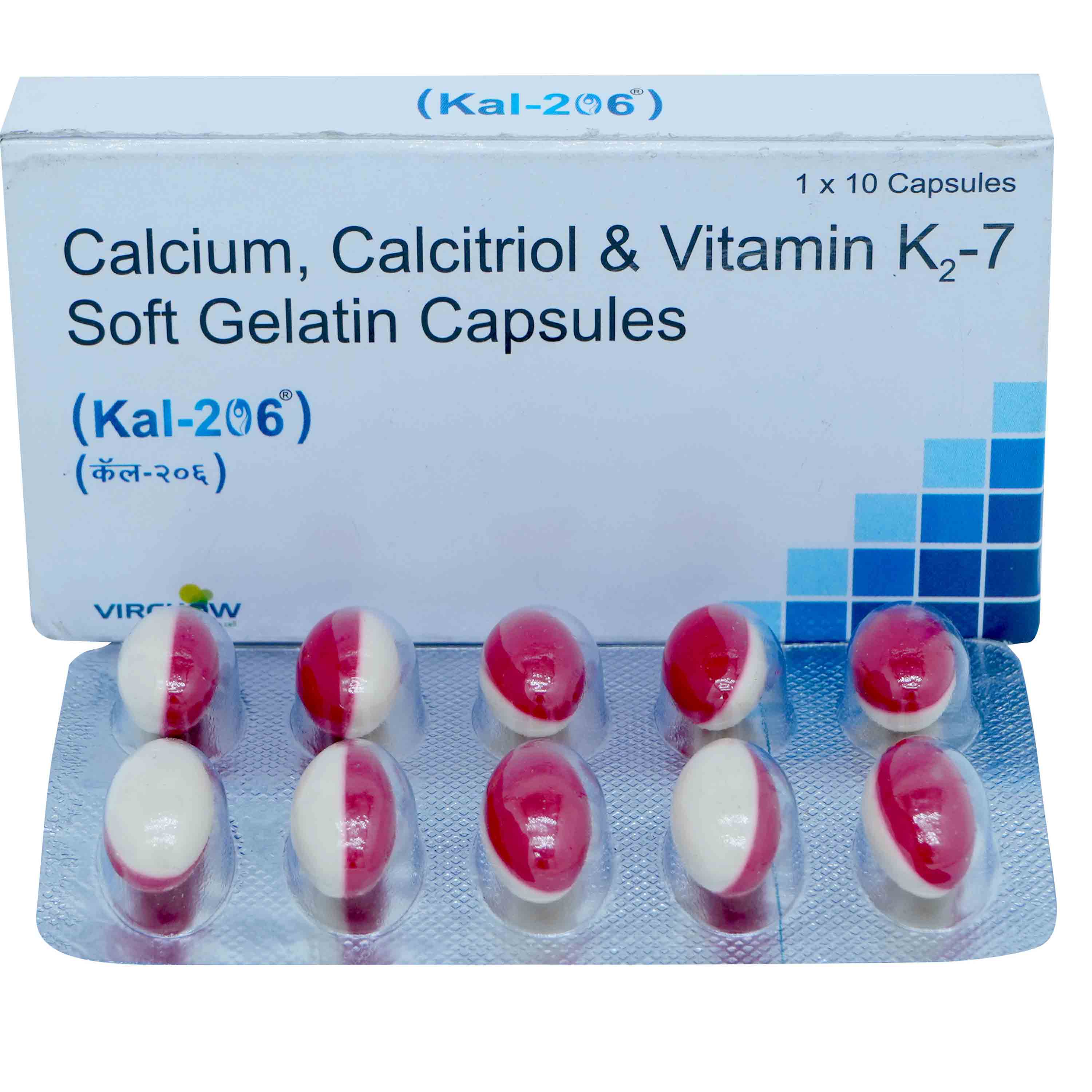 Kal 206 Softgel Capsule 10's, Pack of 10 IndiaS Kal 206 Softgel Capsule 10's, Pack of 10 IndiaS