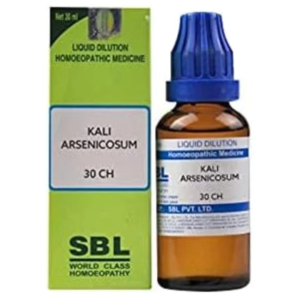 SBL Kali Arsenicosum 30 CH Dilution, 30 ml