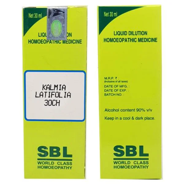SBL Kalmia Latifolia 30 CH Dilution, 30 ml