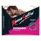 Kamasutra Dotted Condoms, 3 Count, Pack of 1