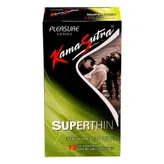 Kamasutra Superthin Condoms, 12 Count, Pack of 1