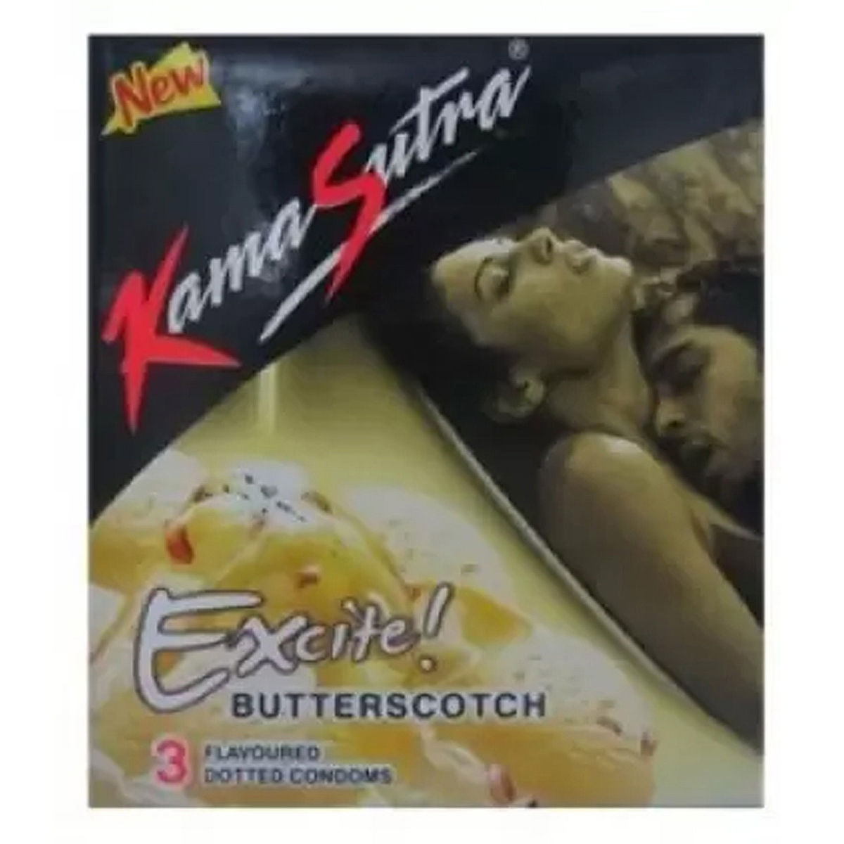 Buy Kamasutra Excite Butterscotch Condoms, 3 Count Online