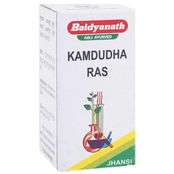 Shree Baidyanath Kamdudhu Ras, 40 Tablets