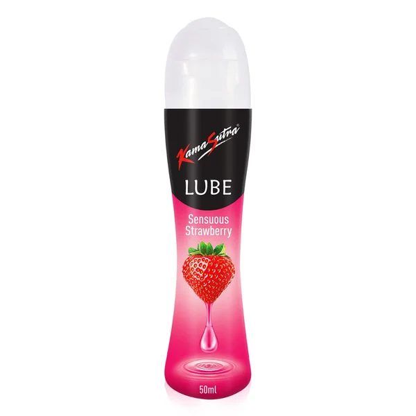 Kamasutra Strawberry Flavour Personal Lubricant, 50 ml, Pack of 1