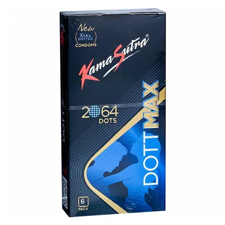 Kamasutra Dottmax Condoms, 6 Count
