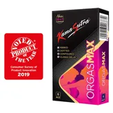 Kamasutra Orgasmax Condoms, 6 Count, Pack of 1