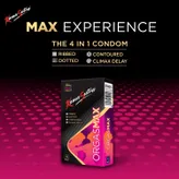 Kamasutra Orgasmax Condoms, 6 Count, Pack of 1