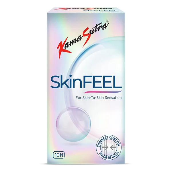 Kamasutra Skinfeel Condoms, 10 Count, Pack of 1