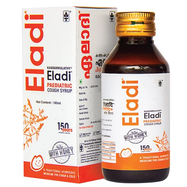 Kandamkulathy Eladi Paed Cough Syrup, 100 ml
