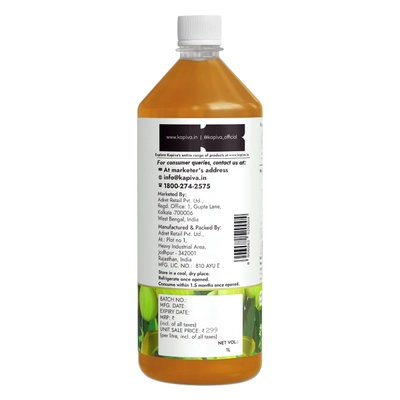 Kapiva Wild Amla Juice, 1 Litre, Pack of 1