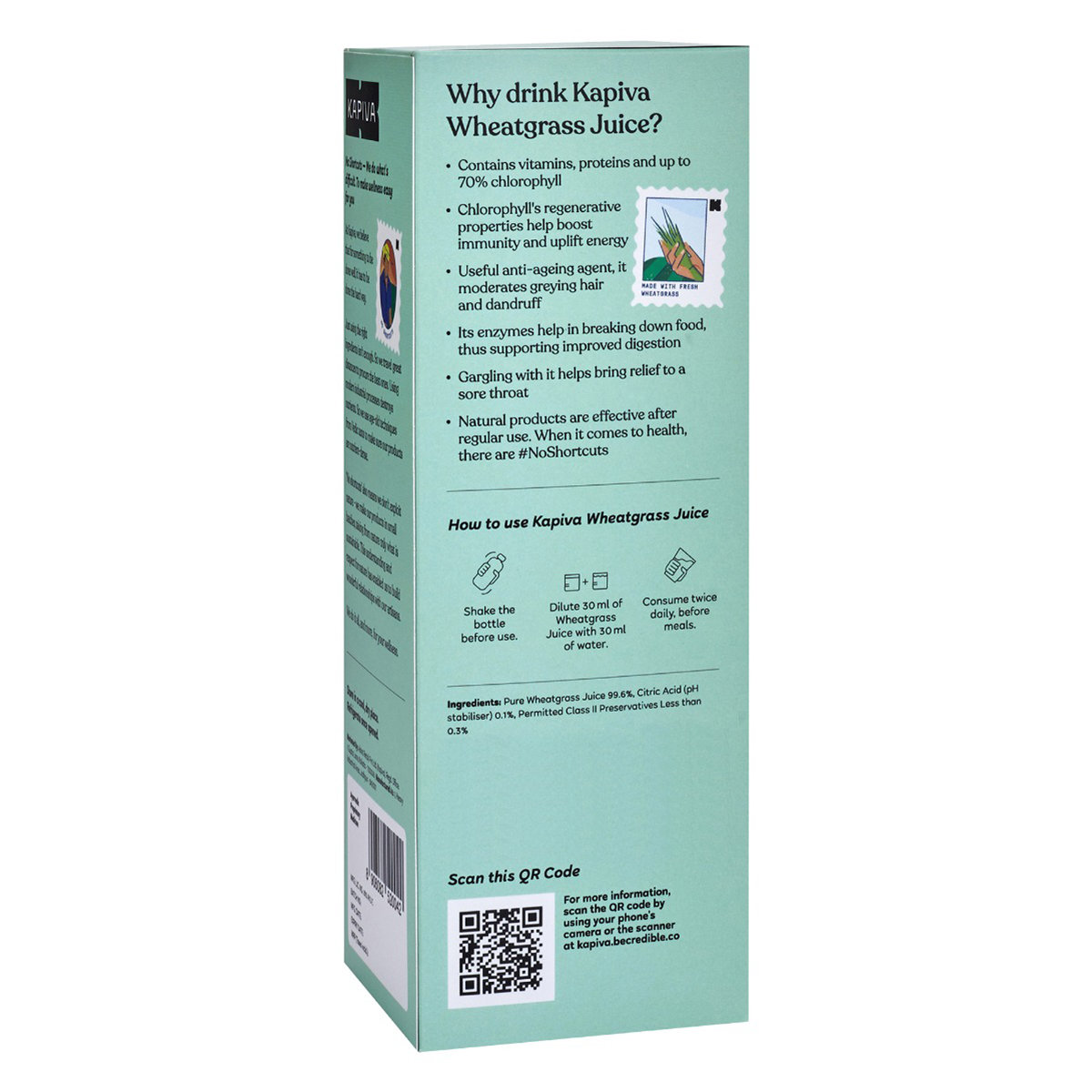 Kapiva Wheatgrass Juice, 1 Litre, Pack of 1 Kapiva Wheatgrass Juice, 1 Litre, Pack of 1