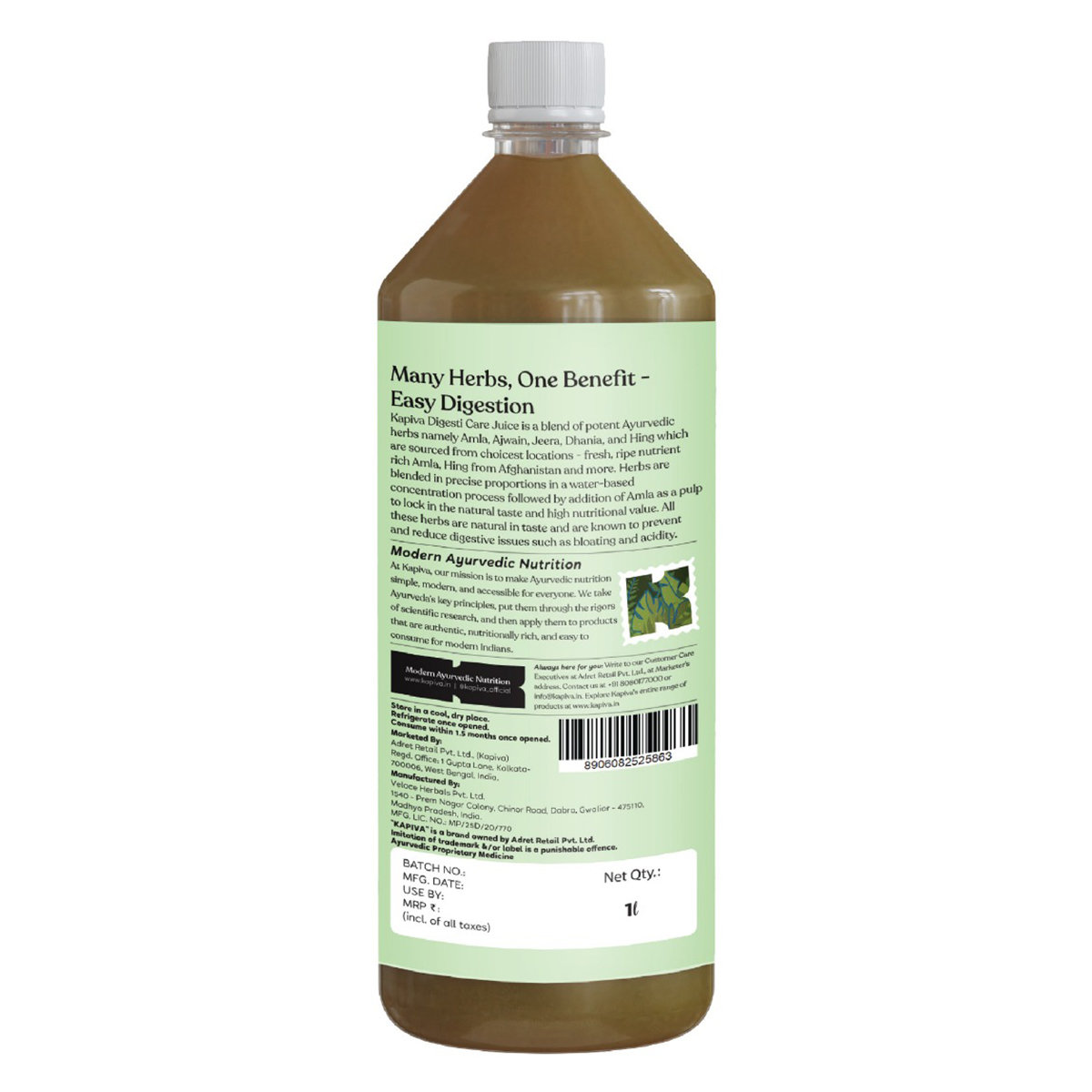 Kapiva Digesti Care Juice, 1 L, Pack of 1 Kapiva Digesti Care Juice, 1 L, Pack of 1