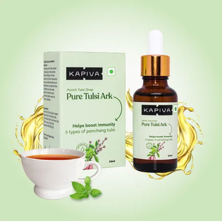 Kapiva Pure Tulsi Ark Drops, 30 ml