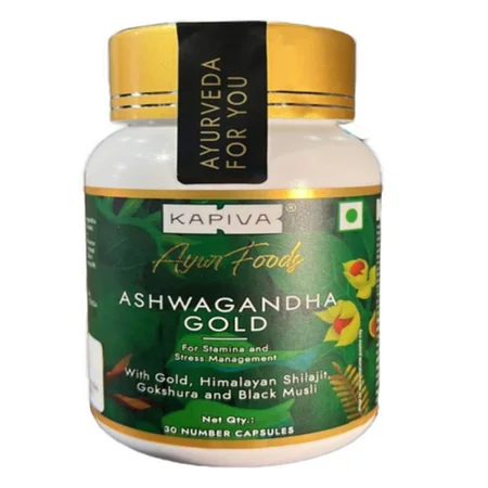 Kapiva Ashwagandha Gold, 30 Capsules