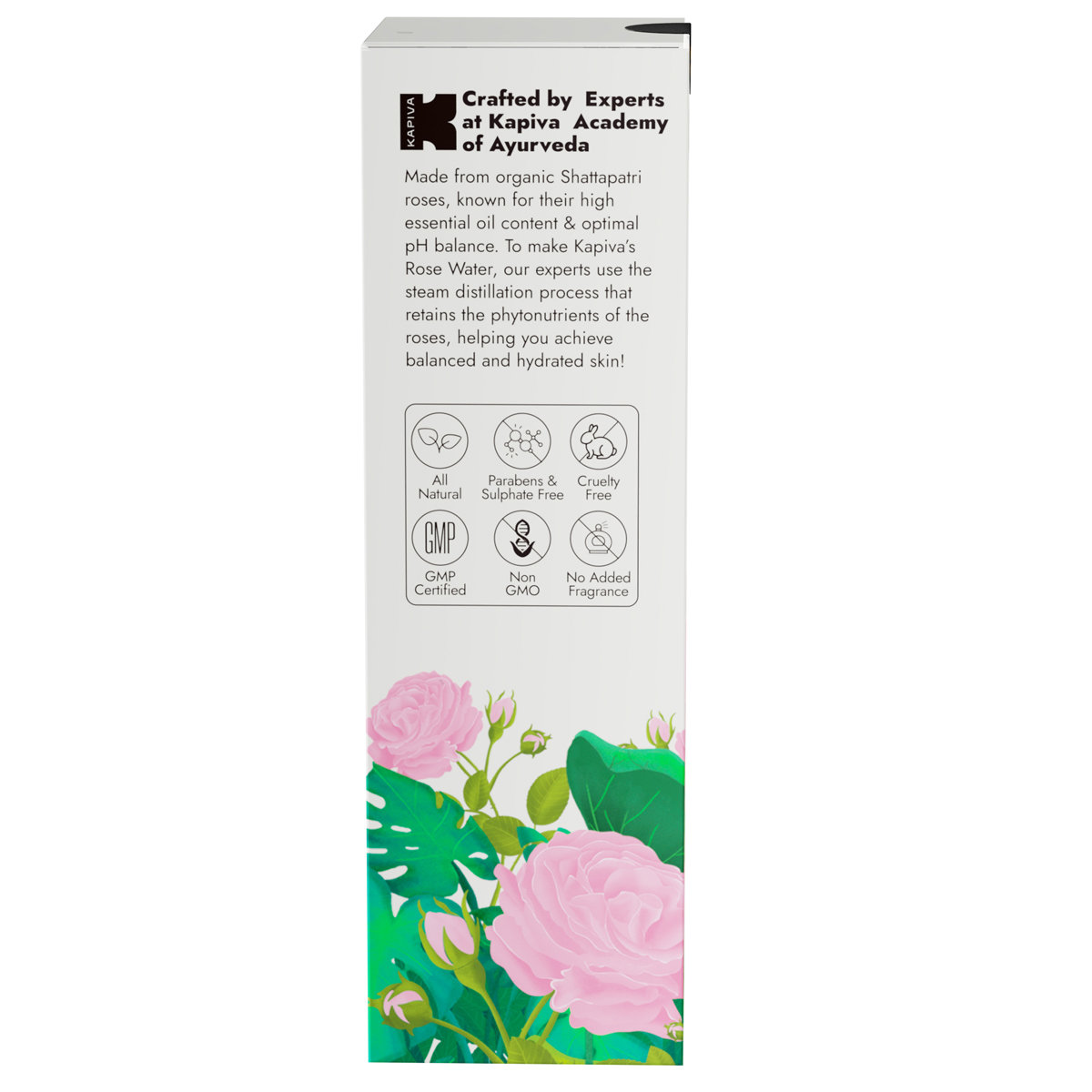 Kapiva Skin Rituals Rose Water 100 ml | Organic Damask Rose | Natural Skin Toner | Hydrates & Moisturises Skin | Maintain pH Balance, Pack of 1 Kapiva Skin Rituals Rose Water 100 ml | Organic Damask Rose | Natural Skin Toner | Hydrates & Moisturises Skin | Maintain pH Balance, Pack of 1